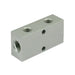 Metalwork - W0502131002 2+2 Linear Pneumatic Manifold 1/2 x 1/4 - pneumaticsystems