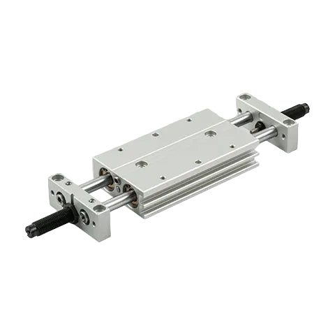 Metalwork - W1460254150 S12 Twin Guided Handling Cylinder 25mm Bore 150mm Stroke - pneumaticsystems