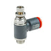 Metalwork - 9025007C MRF H T C 6mm x 1/4 Flow Regulator Fitting - pneumaticsystems