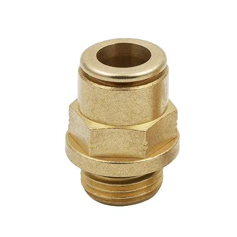 Metalwork - 2F01062 F-NSF 10mm x 1/4 Male Stud Parallel Fitting - pneumaticsystems