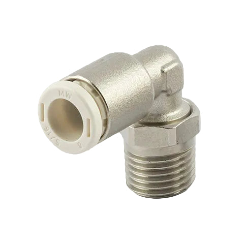 Metalwork - 2FP2C11 R31C F-E Plus Taper Elbow Fitting 8mm x 1/4 - pneumaticsystems