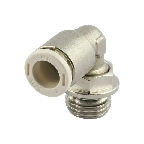 Metalwork - 2FP3111 R31 F-E Plus 8mm x 1/4 Pneumatic Fitting - pneumaticsystems