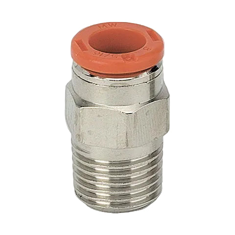 Metalwork - 2L01C13 RL1C 10mm x 1/4 Male Stud Taper Pneumatic Fitting - pneumaticsystems