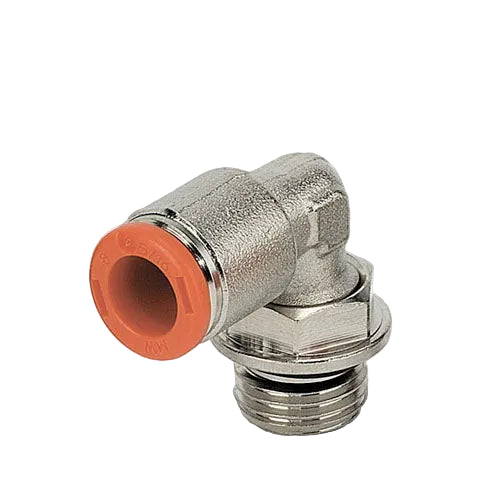 Metalwork - 2U31007 RL31 1/4 x 10/32 UNF Male Elbow Pneumatic Fitting - pneumaticsystems