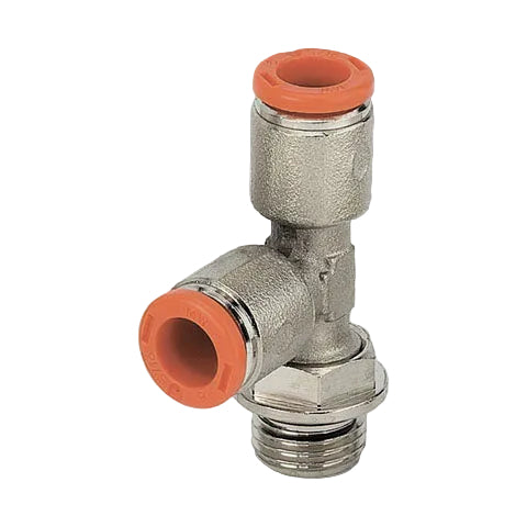 Metalwork - 2038016 R38 12mm x 1/2" Lateral Tee Fitting - pneumaticsystems
