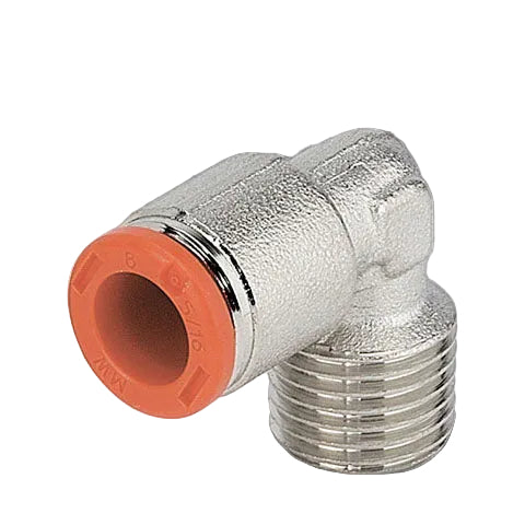 Metalwork - 2039Z08 R39Z 6 x 12(1.5) Fixed Elbow Pneumatic Fitting - pneumaticsystems