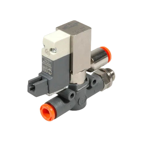 Metalwork - 9069711 Line On Line Solenoid Valve 3/2 NO 8mm x 1/4 Convergent - pneumaticsystems