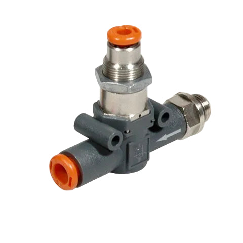 Metalwork - 9065811 Line On Line Stop Valve 8mm x 1/4 - pneumaticsystems