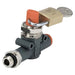 Metalwork - 9066509 Line On Line V3V Lock Shut Off Valve 1/4 - 6mm - pneumaticsystems