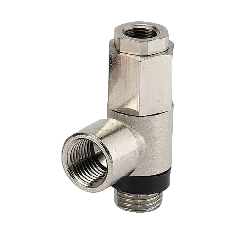 Metalwork - W6001021021 Unidirectional Stop Valve 3/8 x 3/8 Pneumatic Fitting - pneumaticsystems