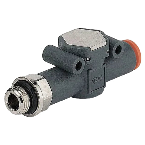 Metalwork - 9064108 Line On Line 1/8 x 6mm Non-Return Valve (NRV) - pneumaticsystems