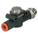 Metalwork - 9063301 Line On Line 4mm x M5 VSR Silencer Exhaust Valve - pneumaticsystems