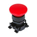 Metalwork - W0351000013 Mushroom Button Mono Red - pneumaticsystems