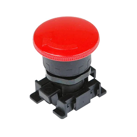 Metalwork - W0351000014 Emergency Mushroom Button Bi-Directional Red - pneumaticsystems