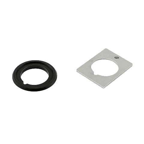 Metalwork - W0351000050 30mm Panel Adaptor for Valves - pneumaticsystems