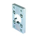 Metalwork - W0951002202 ISO 15552 Cylinder Flange 100mm A Dim 170mm - pneumaticsystems
