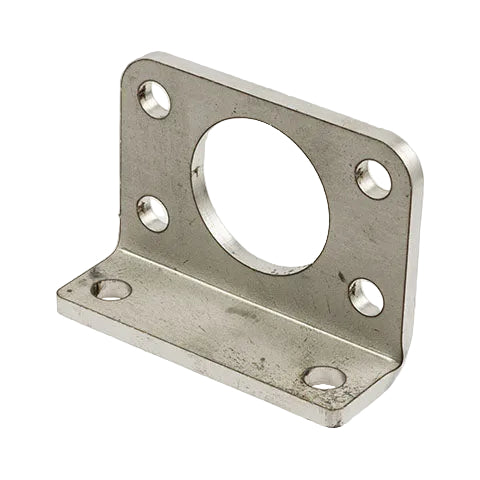 Metalwork - W095X500002 Stainless Steel Flange and Foot Mounting 50mm Bore - pneumaticsystems