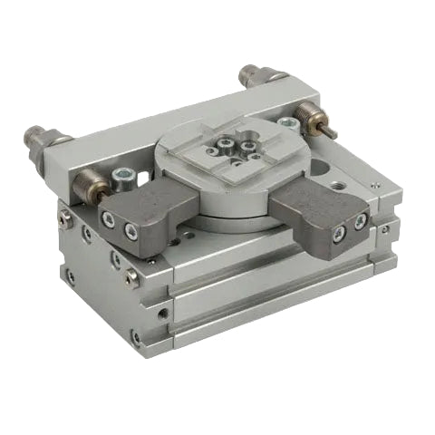 Metalwork - W1630164090K R3K-16-90 Rotary Actuator with External Shock Absorbers - pneumaticsystems