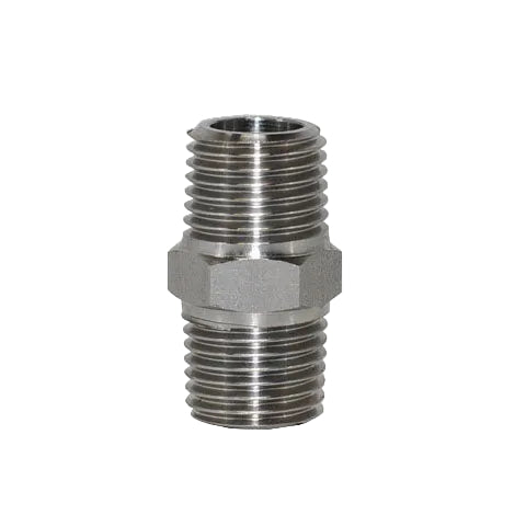Metalwork - 2102008X XA2 Stainless Steel Nipple 3/8 x 1/2 (Pack of 10) - pneumaticsystems