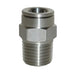 Metalwork - 2L01C08X XR1/C Ø6 - 1/4 Aisi 316L Stainless Steel Fitting - pneumaticsystems