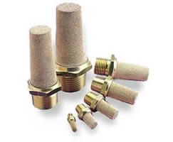 T40C4800, Quietaire sintered bronze silencer, G1/2