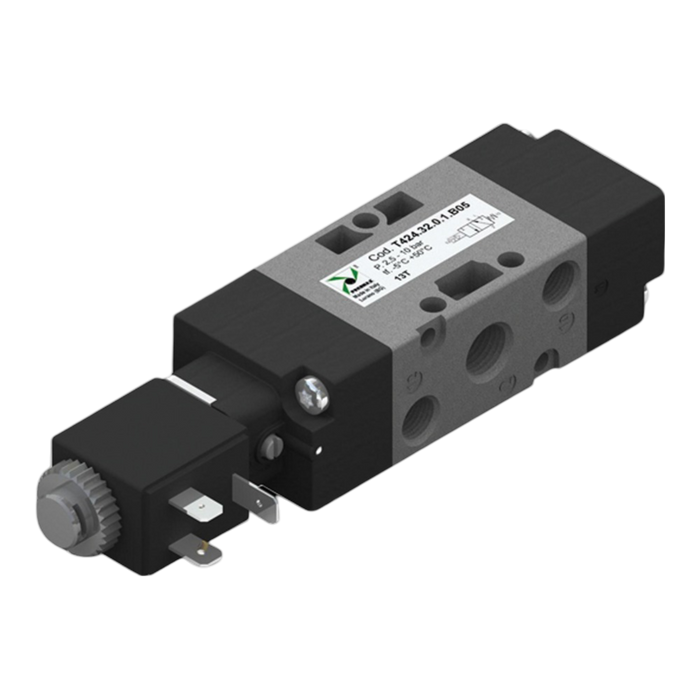 Pneumax 428.52.0.12.S24 G1/8 5/2 Solenoid / Differential Valve - pneumaticsystems