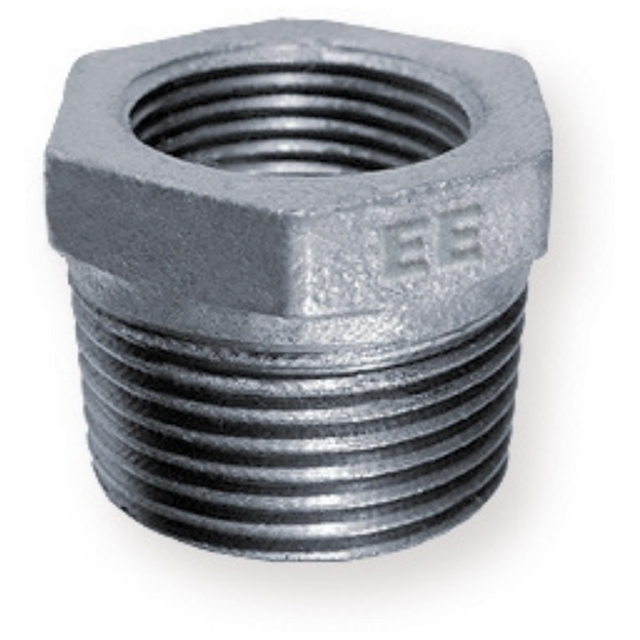 FT Pro - GMFB04/02 1/4 BSPT M X 1/8 BSPT F Galvanised Reducing Bush - pneumaticsystems