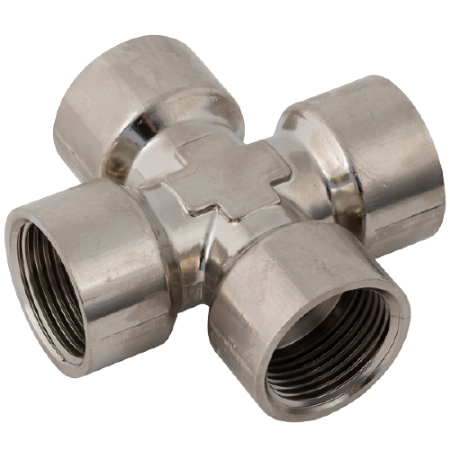FT Pro - CX16NP 1" BSPP Female Equal Cross - pneumaticsystems