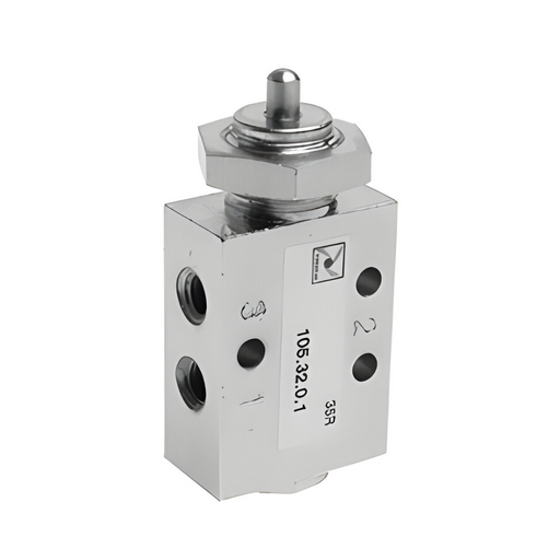 Pneumax 105.52.0.1 M5 - 5/2 Tappet Spring Valve - pneumaticsystems