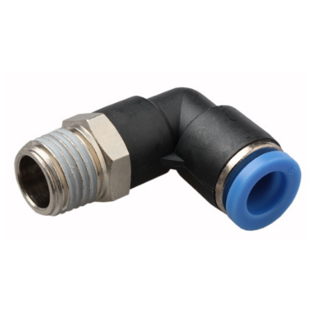 FT Pro - PL1/2-03 3/8" BSPT Male X Mm OD Elbow - pneumaticsystems
