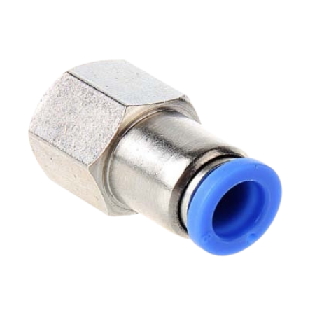 FT Pro - 2110-8576 1/2" OD X 1/2" NPT Female Stud Push-in Hex - pneumaticsystems