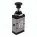 Pneumax 105.32.6.22/3 M5 - 3/2 Push Button Spring Valve Green - pneumaticsystems