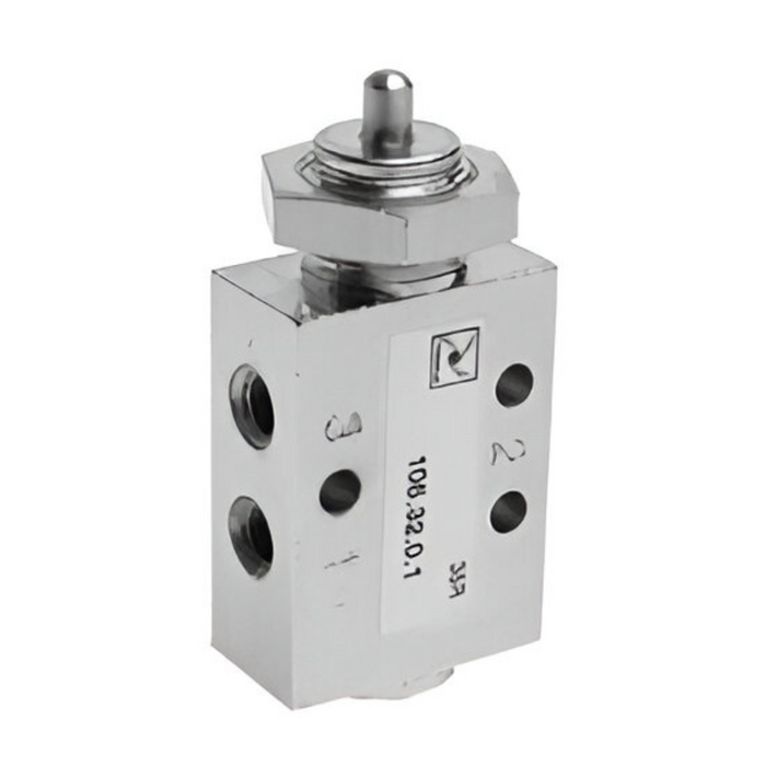 Pneumax 105.32.11.1 M5 - 3/2 Pilot Spring Valve - pneumaticsystems