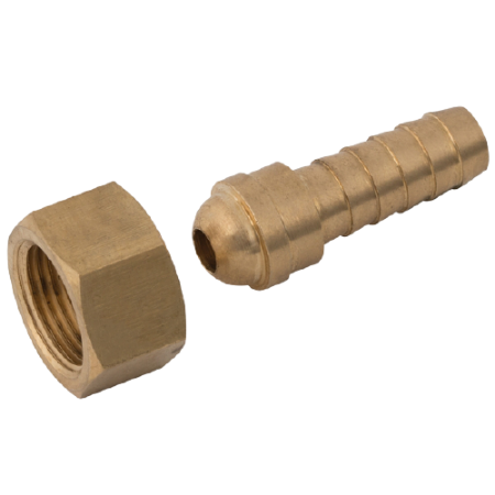FT Pro - GA06/04 3/8" BSPP Female Left Hand Oxy/Acetylene Coupling - pneumaticsystems