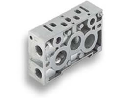 V70432-A5F, Modular sub-bases and end plates for V44/V45 Mini ISO valves