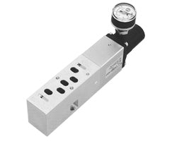 V70427-K51, Single pressure regulator plate, port 1 regulated