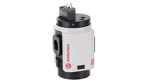 Norgren P84F-4GT-PFN, Excelon Plus soft start dump valve, G1/2, 3-10 bar, solenoid operated - pneumaticsystems