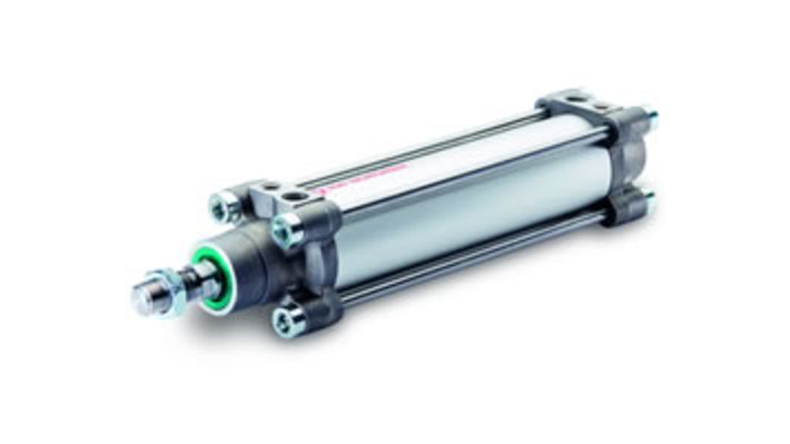 Norgren RA/802080/M/160, ISOLine tie rod double acting cylinder, 80mm diameter, 160mm stroke - pneumaticsystems
