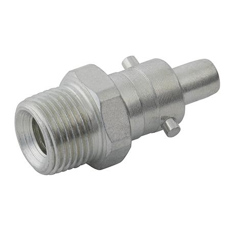 FT Pro - TAP38M 3/8" BSPP Male Twist-Air Plug Halves - Non-Swivel - pneumaticsystems