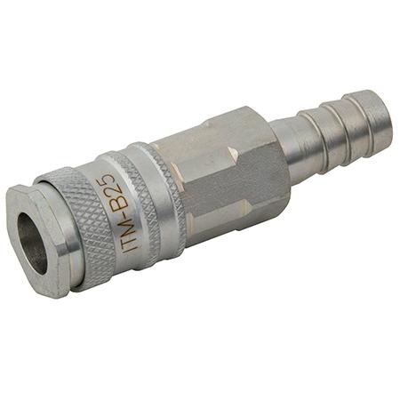 FT Pro - B2505H BE-25 Euro High Flow Coupling 5/16" (8MM) Hose Tail - pneumaticsystems