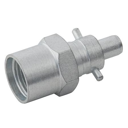 FT Pro - TAP38F 3/8" BSPP Female Twist-Air Plug Halves - Non-Swivel - pneumaticsystems