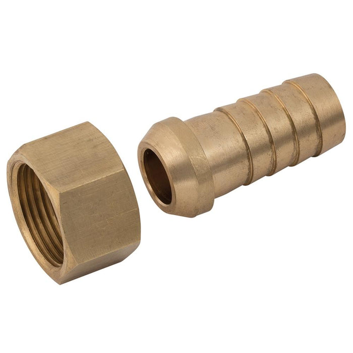 FT Pro - FH21/12 1/2" BSPP Female Straight Swivel Hose Tails, Brass - pneumaticsystems