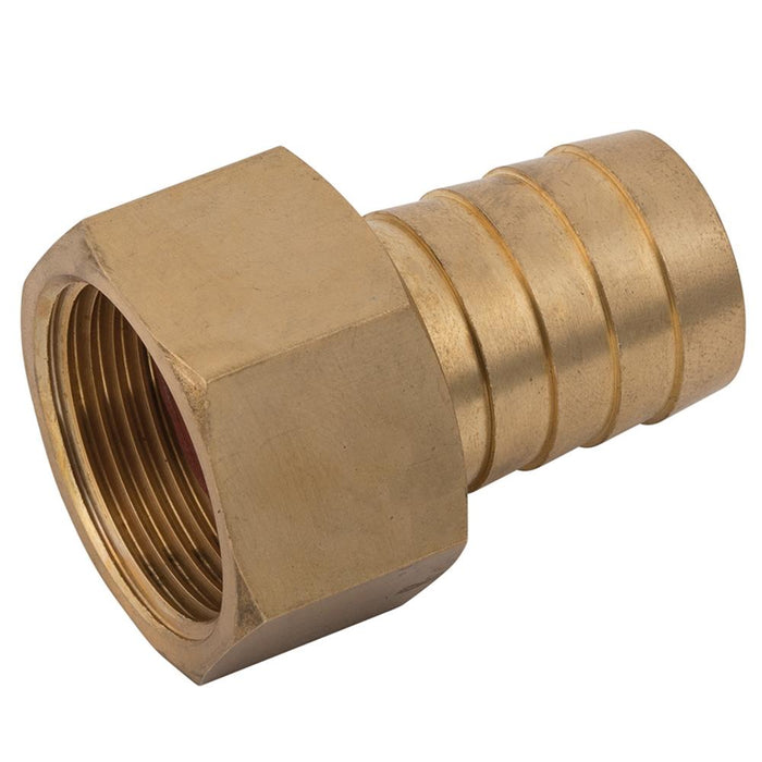 FT Pro - FH17/12FF 3/8" BSPP Female Straight Swivel Hose Tails, Brass - pneumaticsystems