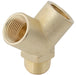 FT Pro - UP18-18 1/8" BSPP Female X 1/8" BSPT Male Equal Y Branch Outlet - pneumaticsystems