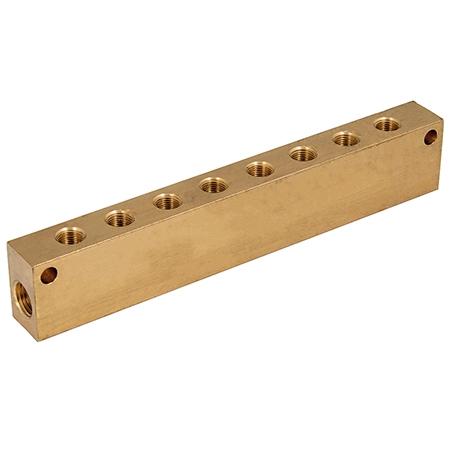 FT Pro - MB12/08/04 3/4" BSPP Female Distribution Manifold - pneumaticsystems