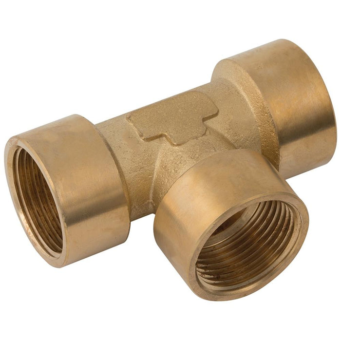 FT Pro - UP8-12N 1/2" NPT Female Equal Tee - pneumaticsystems
