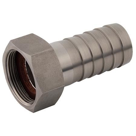 FT Pro - SSFHW32/32 2" BSPP Female Flat Face X 2" Hose Tail - pneumaticsystems