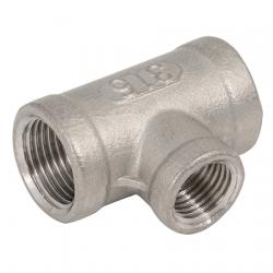FT Pro - SSFUT241624 1.1/2" BSPP X 1" BSPP Branch Reducing Tee - pneumaticsystems