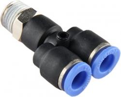 FT Pro - 2019-7612 08MM OD X 3/8" BSPT Male Stud Y Piece - pneumaticsystems