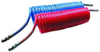 FT Pro - N12C100805MR 1/4" BSPT 10MM OD 5M Recoil Hose Length Red - pneumaticsystems